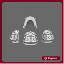 Space Knights V5 Defiance Studded Shoulder Pads Type A X 10
