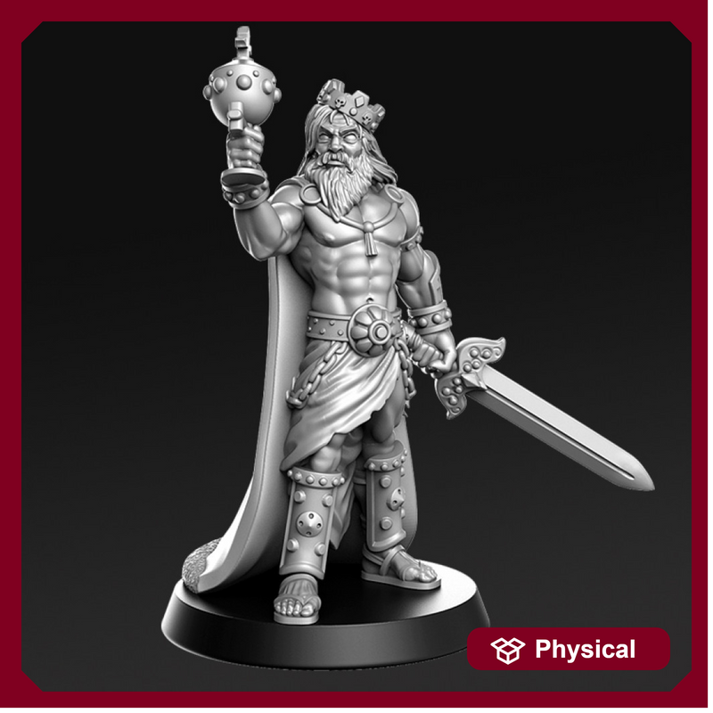 Cron - Barbarian - 32mm - DnD -