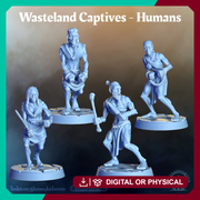 Wasteland Captives - Humans. - Only-Games