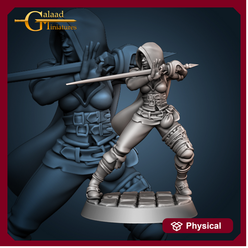 Female Rogue with Rapiere