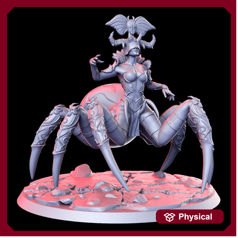 Arakhnati (spider demon) - 32mm - DnD