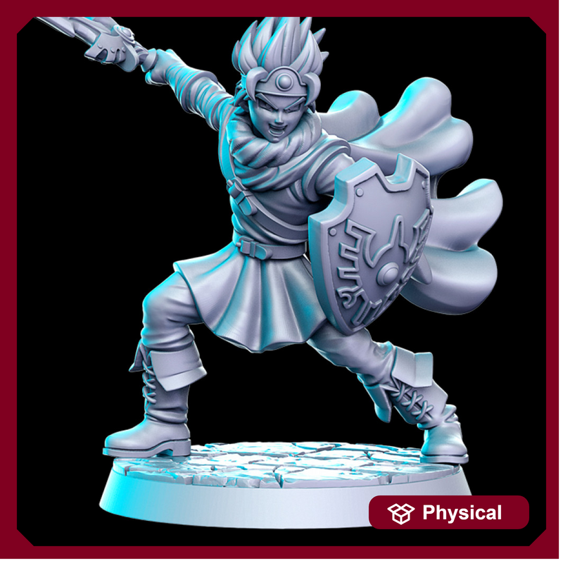 Shin - figther- 32mm - DnD