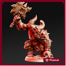 Taumachos - Minotaur Gladiator - 32mm - DnD