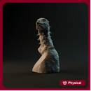 Jakapil Kaniukura bust dinosaur head