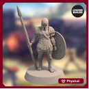 Realm of Eros Soldier with Spear - Pose 1