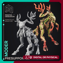 Moder - Wendigo -  Cryptids of the Darkwoods - PRESUPPORTED - Illustrated and Stats - 32mm scale