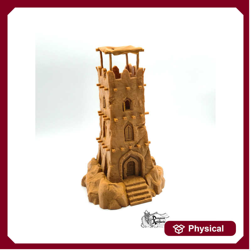 Abandoned Desert Tower - Miniatureland - Terrain Wargaming D&D DnD