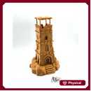Abandoned Desert Tower - Miniatureland - Terrain Wargaming D&D DnD