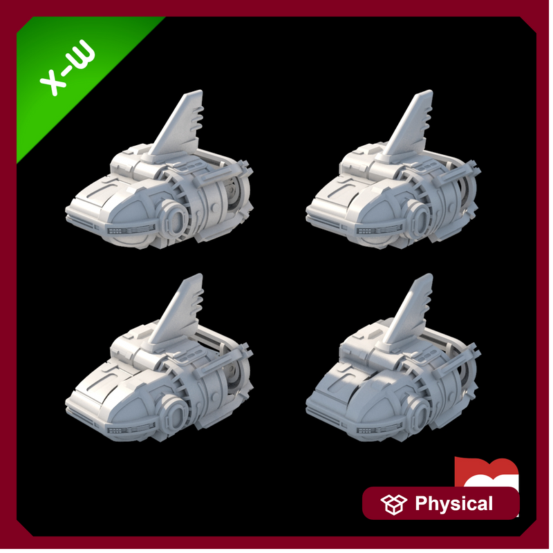 (XW) 4x Resistance Transport Pod