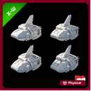 (XW) 4x Resistance Transport Pod