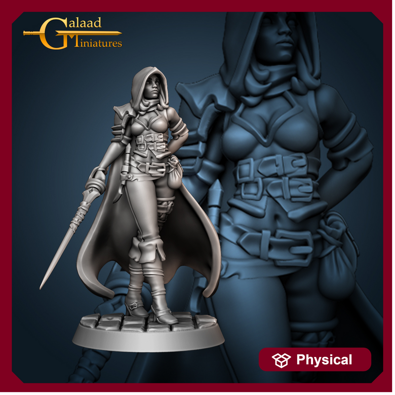 Female Rogue with Rapiere