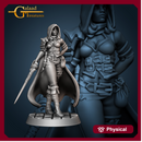 Female Rogue with Rapiere