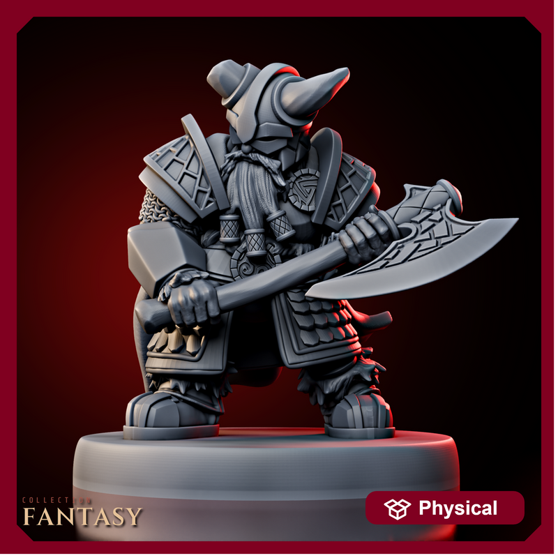 Dwarf Axeman - Only-Games