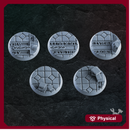 Religious Temple 32mm Bases Set x5