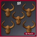 Dark Champion Type 3 - Miniature Heads