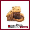 Large Shanty - King and Country - Printable Scenery Terrain Wargaming D&D DnD 10mm 15mm 20mm 25mm 28mm 32mm 40mm 54mm