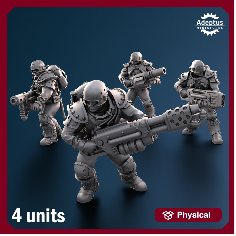 Special Weapons. Greyplate Troops. Imperial Guard