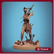 Zombie Warrior | Undead Unpainted miniature DnD | 5 Sizes /Scales| Pathfinder | - Only-Games