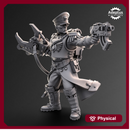 Commissar with a mechanical arm – Imperial Guard