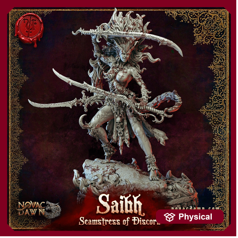 Saibh - Seamstress of Discord - 32mm