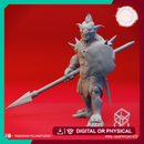 Goblin Spearmen - Book of Beasts - Tabletop Miniatures (Pre-Supported)