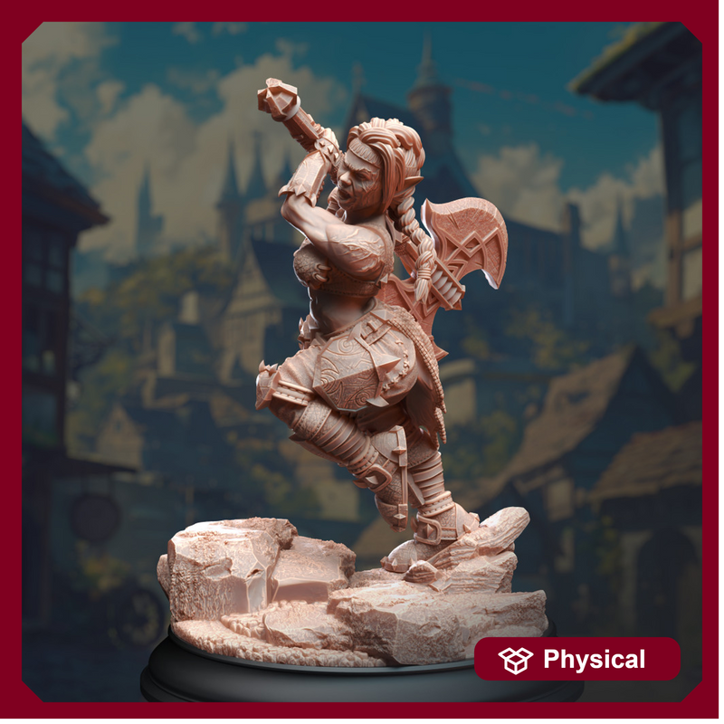 Duergar Battlerager Barbarian - Gatha