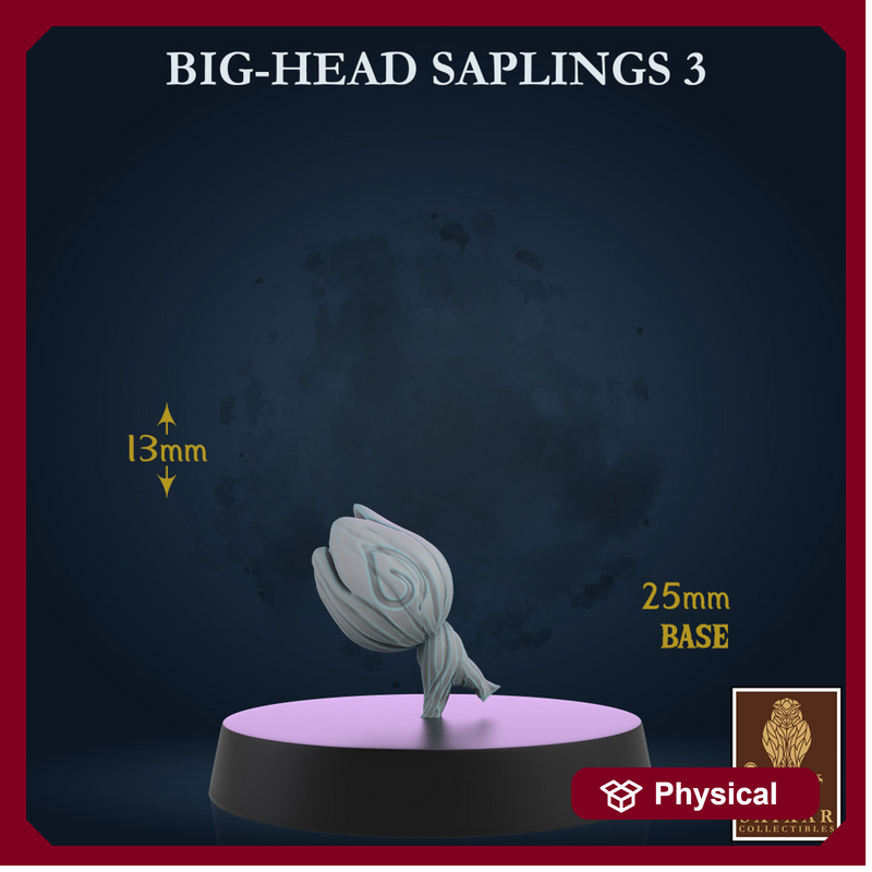 Big Head Saplings - 3 Poses