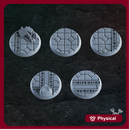 Religious Temple 32mm Bases Set x5