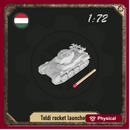 1/72 Toldi rocket launcher
