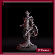 Wraith Undead, Demon Fiend, Resin Miniature | 28mm, 32mm,54mm, 75mm,100mm Scale  | Dungeons and Dragons D&D 5e Pathfinder | Flesh of Gods - Only-Games