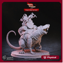 War Drum Rat - The Ballad of the Rat Plague - CastNPlay - Terrain Wargaming D&D DnD 28mm 32mm 40mm 54mm