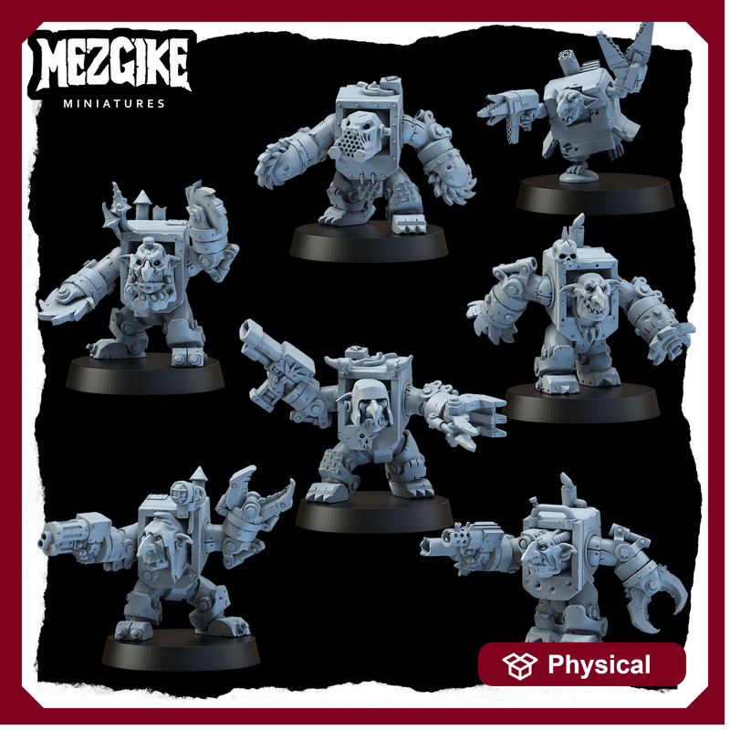 Mega runtz mob A (7 multipart miniatures)