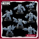 Mega runtz mob A (7 multipart miniatures)