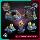Spider Nest & eggs ~ Spider Queen's Vengeance scenery