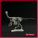 Gallimimus running 1-35 scale dinosaur