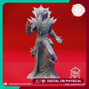 Cthulid Mage - Book of Beasts - Tabletop Miniature (Pre-Supported)