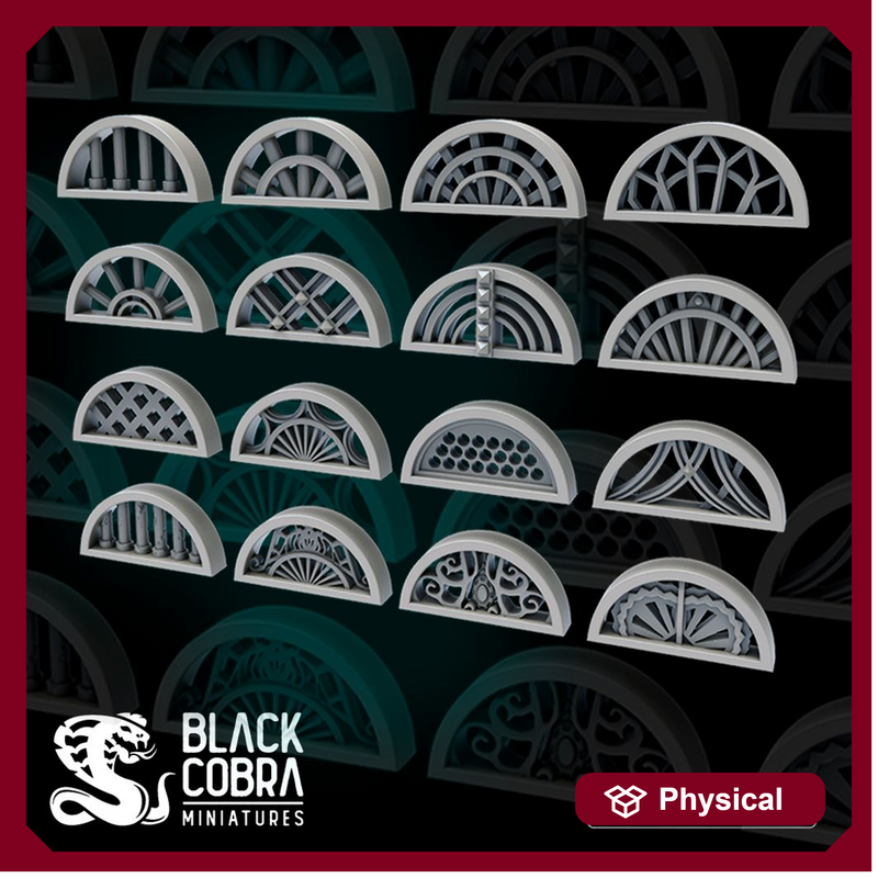 Arched Windows Set