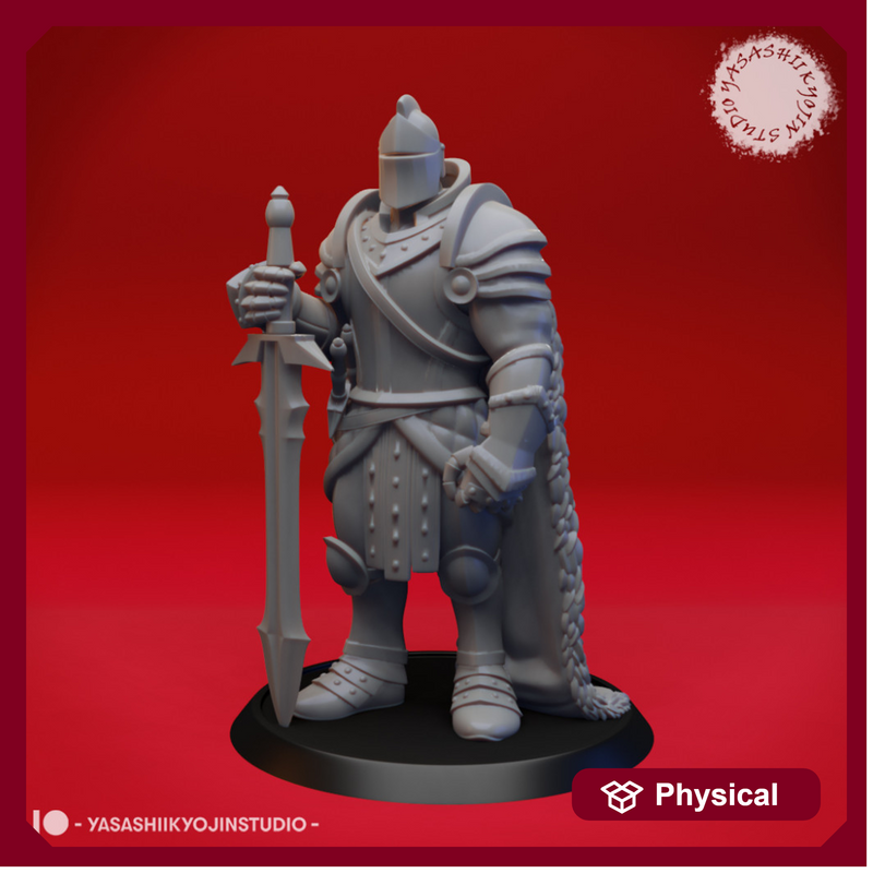 Armored Fighter - Tabletop Miniature