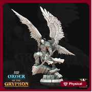 Male Celestial Angel, Solar, Deva | 28mm, 32mm, 75mm Scales | Dungeons and Dragons 5e figure | Pathfinder | Archvillain Games - Only-Games