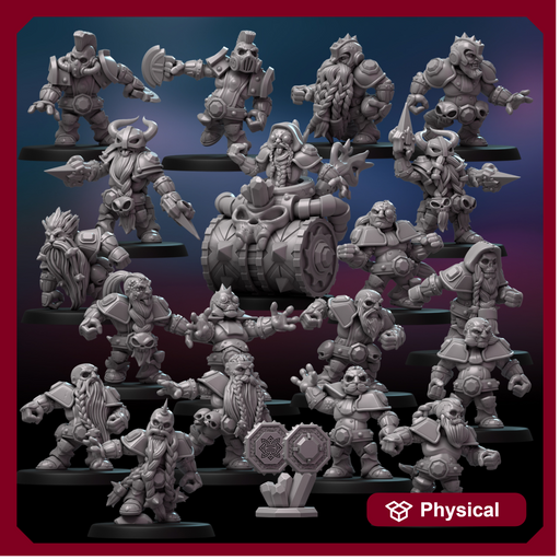 Darkstone Miners- Dwarf Fantasy Football team - Only-Games