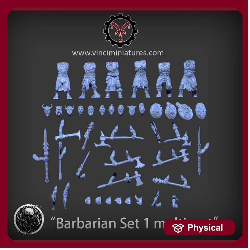 BARBARIANS SET 1 MULTIPART