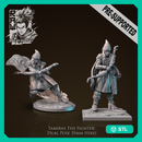 Tamiras The Fighter - Idle and Action Pose - STL only