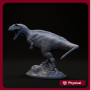 Acrocanthosaurus roaring 1-35 scale dinosaur