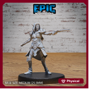 Dark Elf Army Crossbow Female