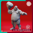Ogre Thrower - Book of Beasts - Tabletop Miniatures (Pre-Supported)