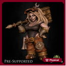 Mystnia Hardspring  [PRE-SUPPORTED] Female Dwarf Blacksmith