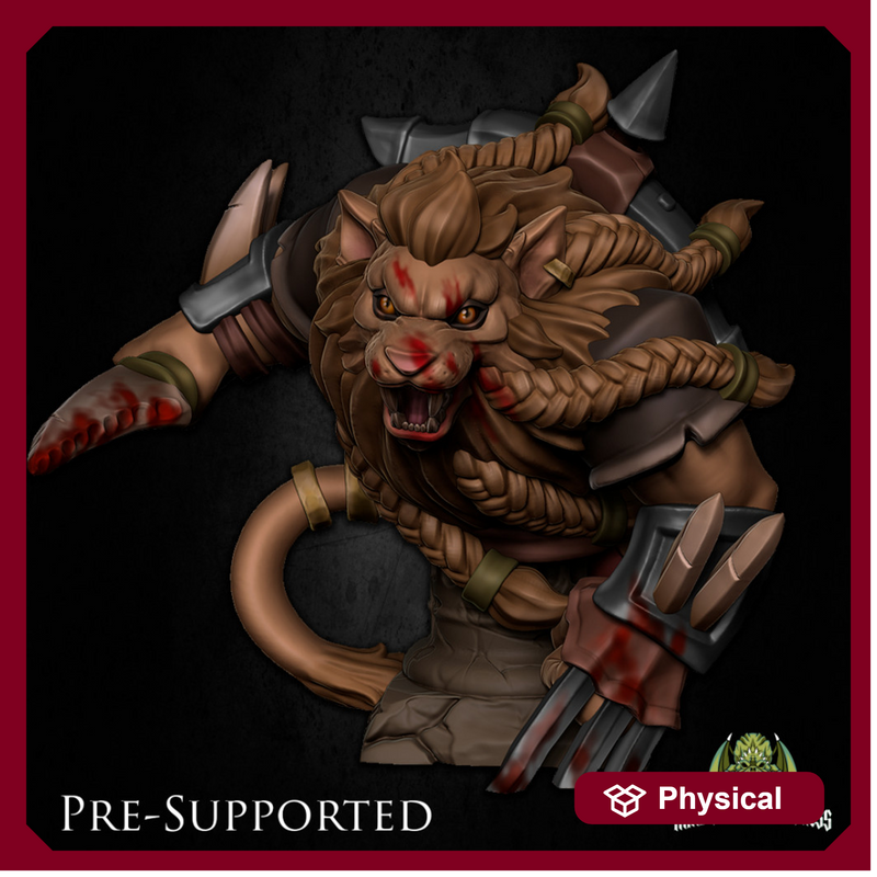 [BUST] Ranar Catfolk Criminal [PRE-SUPPORTED] Rogue Mercenary Assasin - Only-Games
