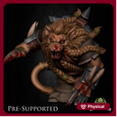 [BUST] Ranar Catfolk Criminal [PRE-SUPPORTED] Rogue Mercenary Assasin