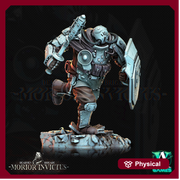 Sci-Fi Miniature Army Veterans | Base sizes: 25mm.32mm,40mm,65mm,80mm (see description) | Resin Mini | Morior Iron Guard | Archvillain Games - Only-Games