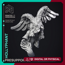 Hollyphant - Celestial Creature - PRESUPPORTED - Heven Hath no Fury - 32mm Scale